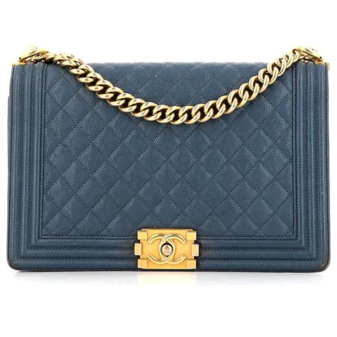 chanel boy navy 2017|Chanel bag.